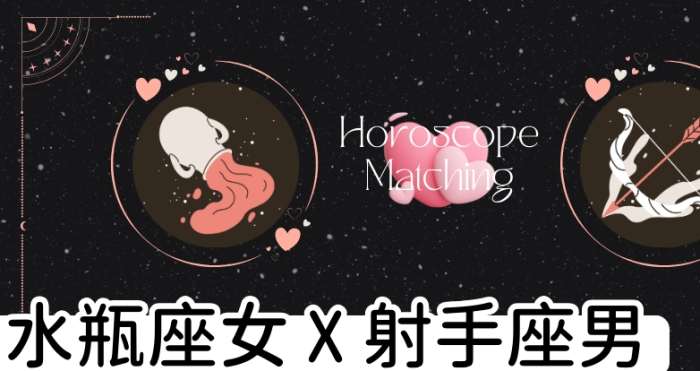 射手男水瓶女配对