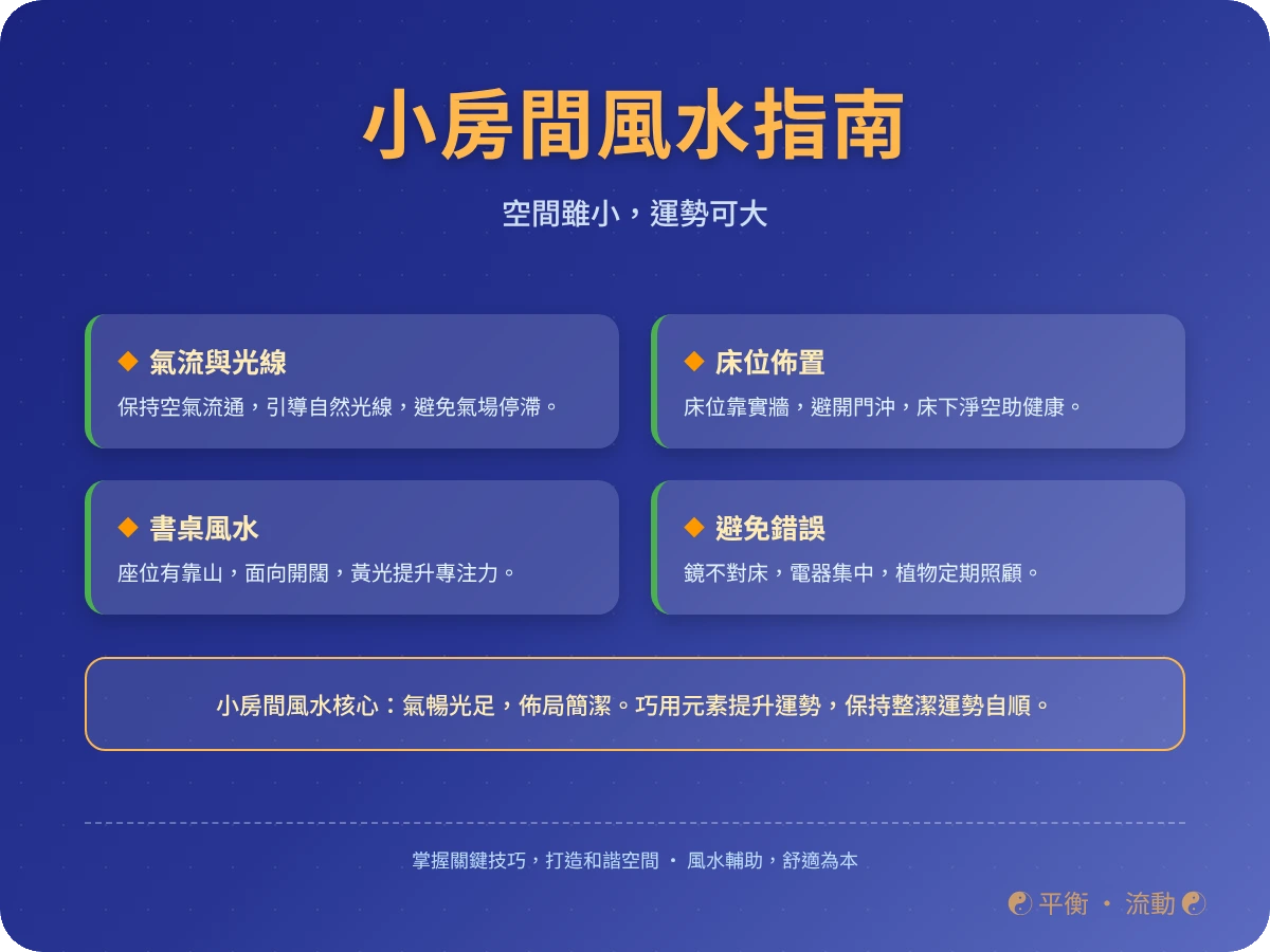 小房間風水