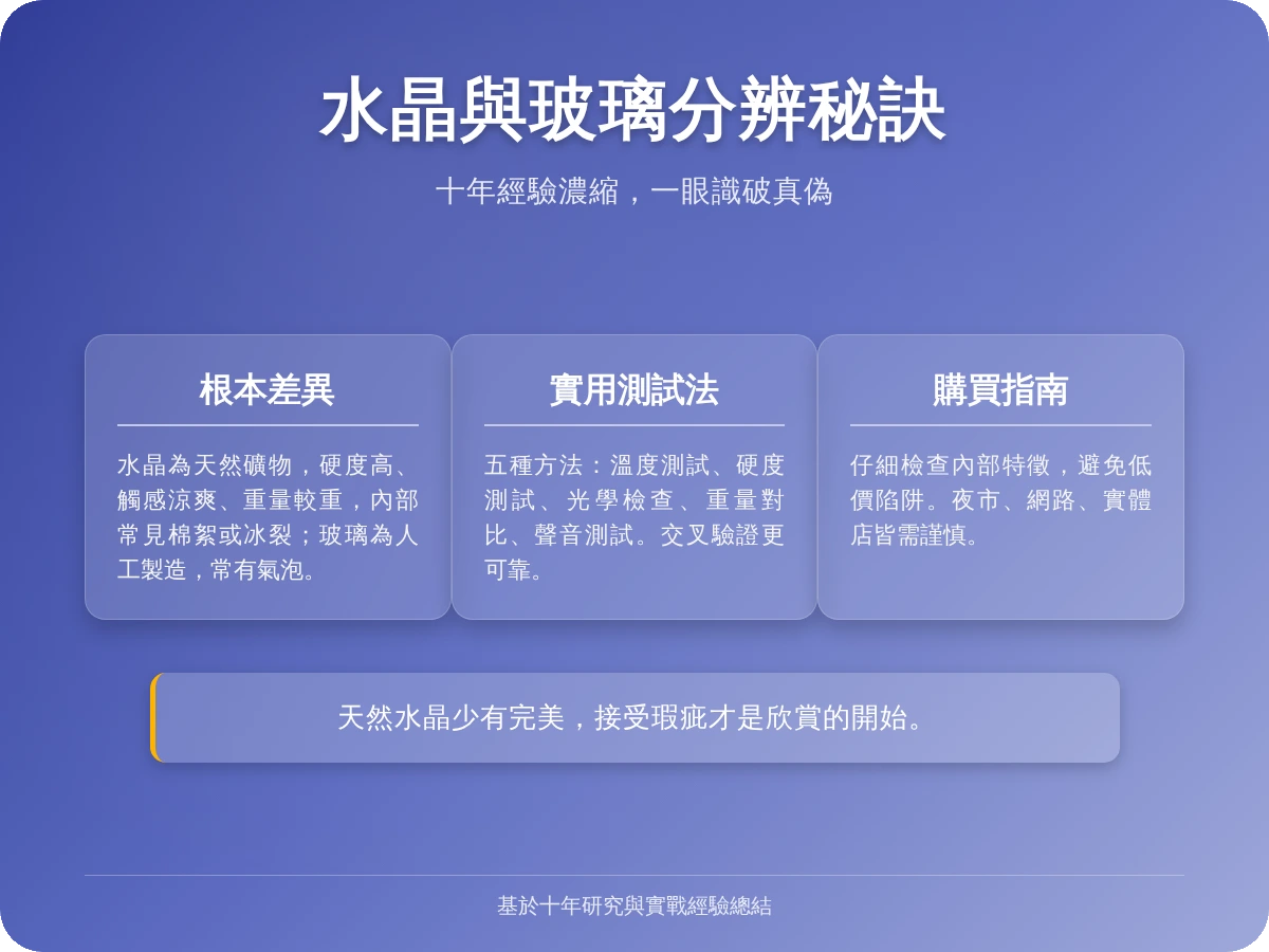 如何分辨水晶和玻璃