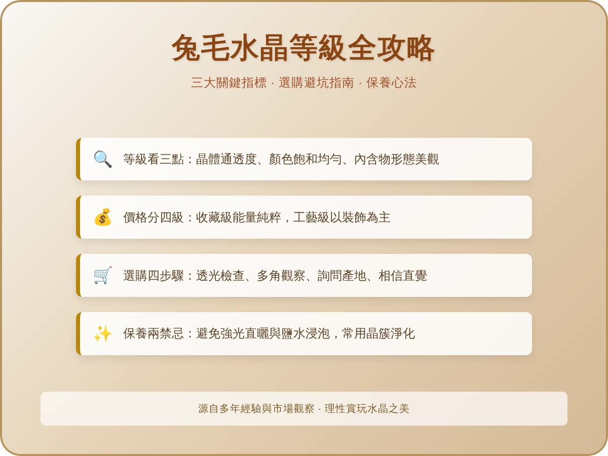 兔毛水晶等級 兔毛水晶等級