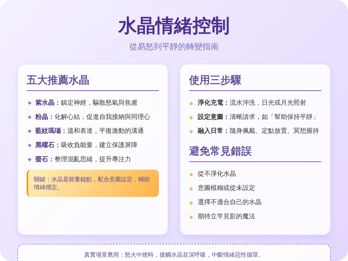 控制脾氣的水晶 控制脾氣的水晶