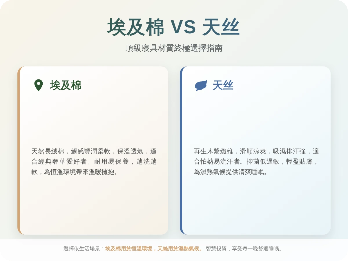 埃及棉天絲差別 埃及棉天絲差別