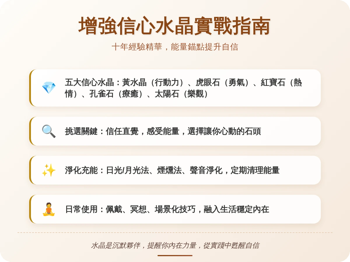 增強信心水晶