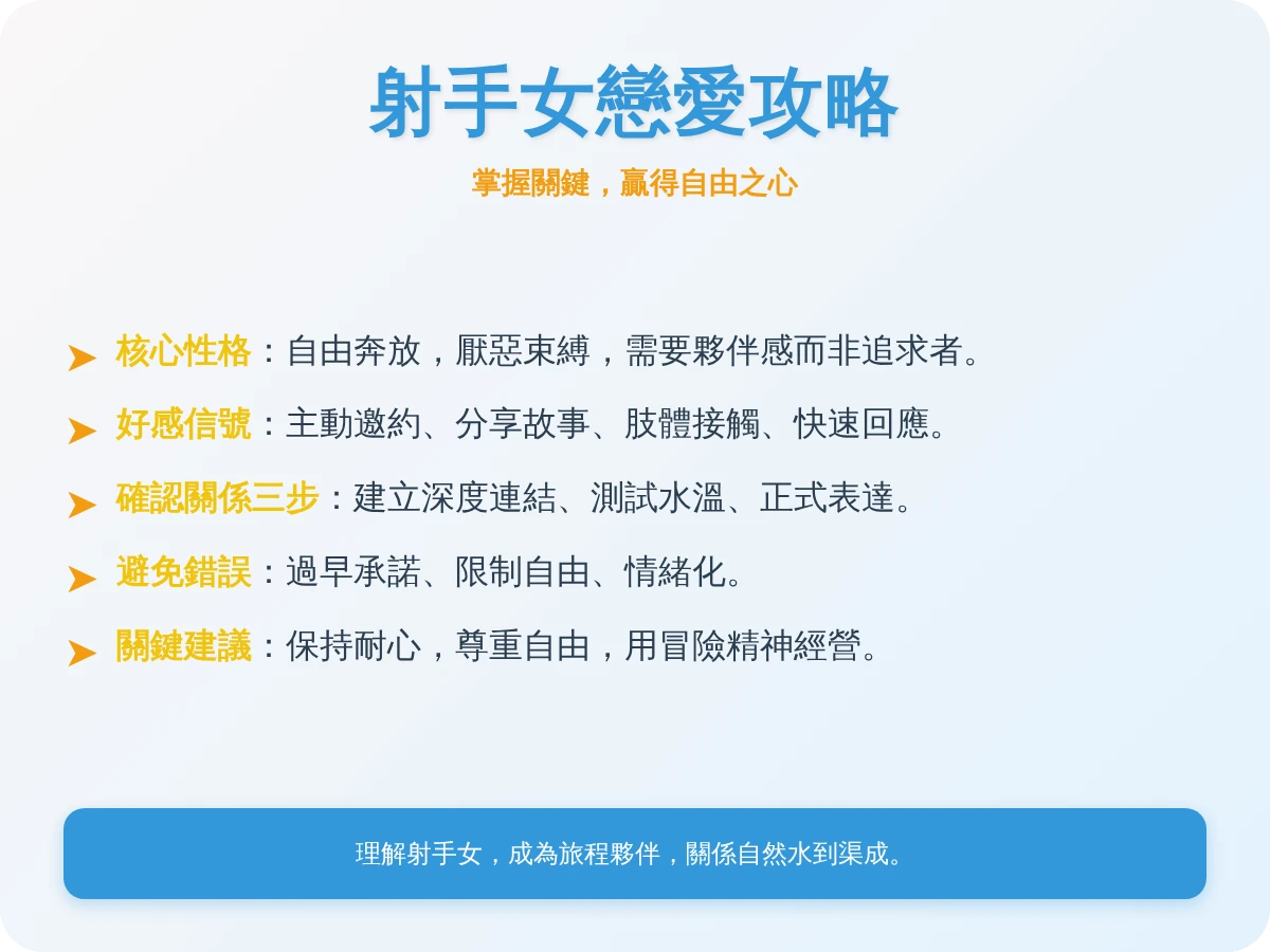 射手女確認關係 射手女確認關係