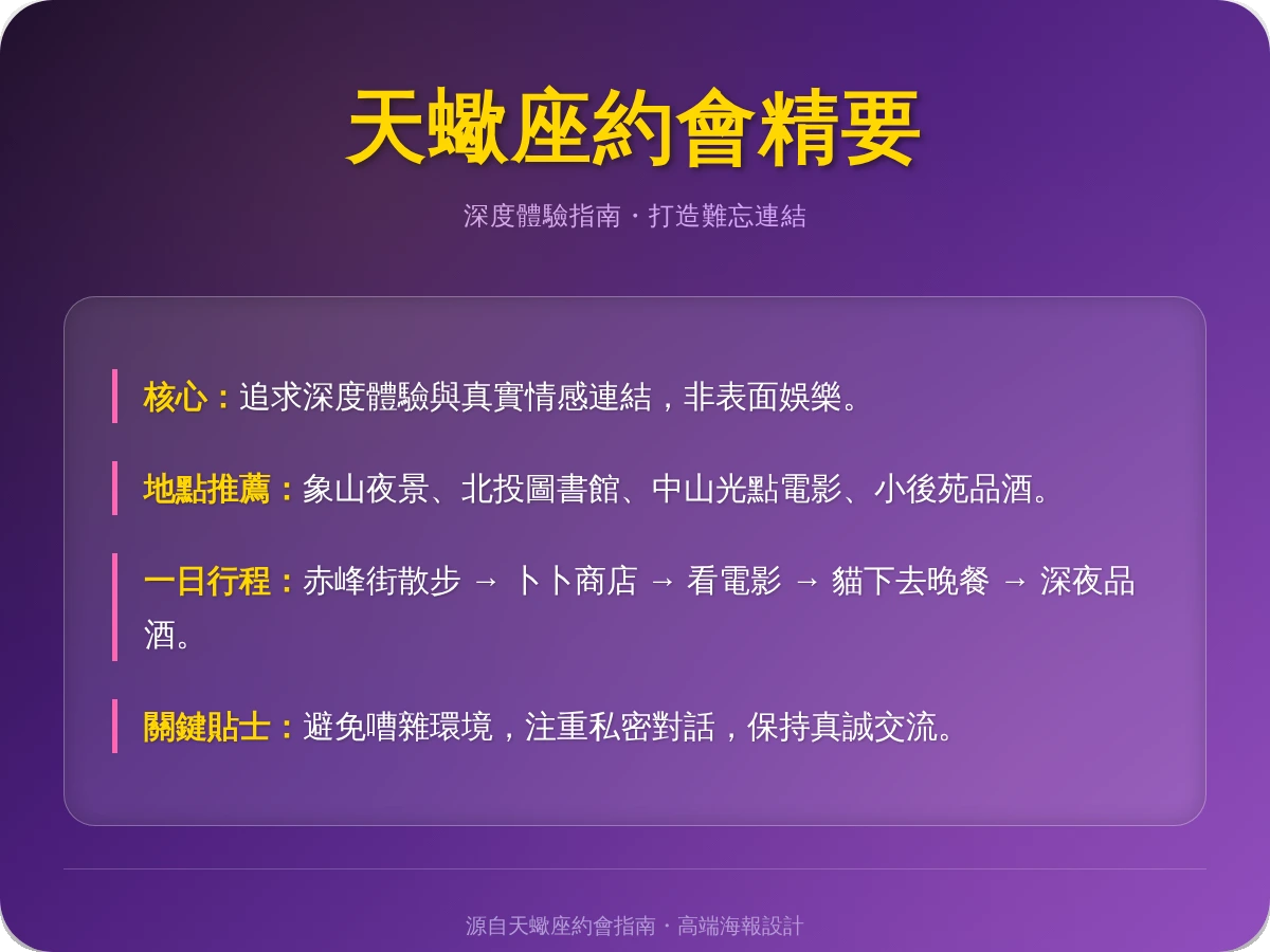 天蠍約會 天蠍約會