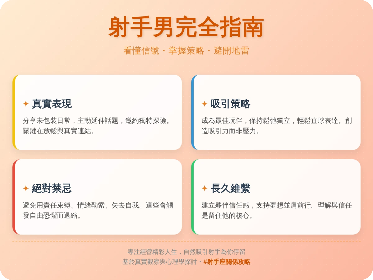 如何收服射手男