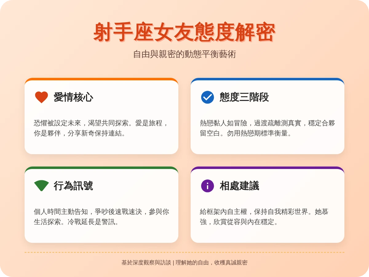 射手女對男友的態度