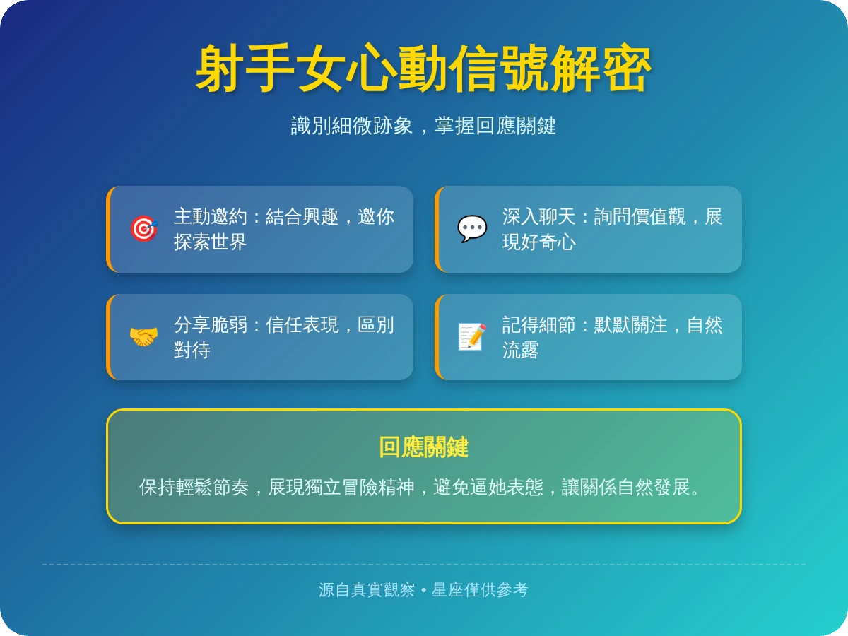 射手女對你有意思