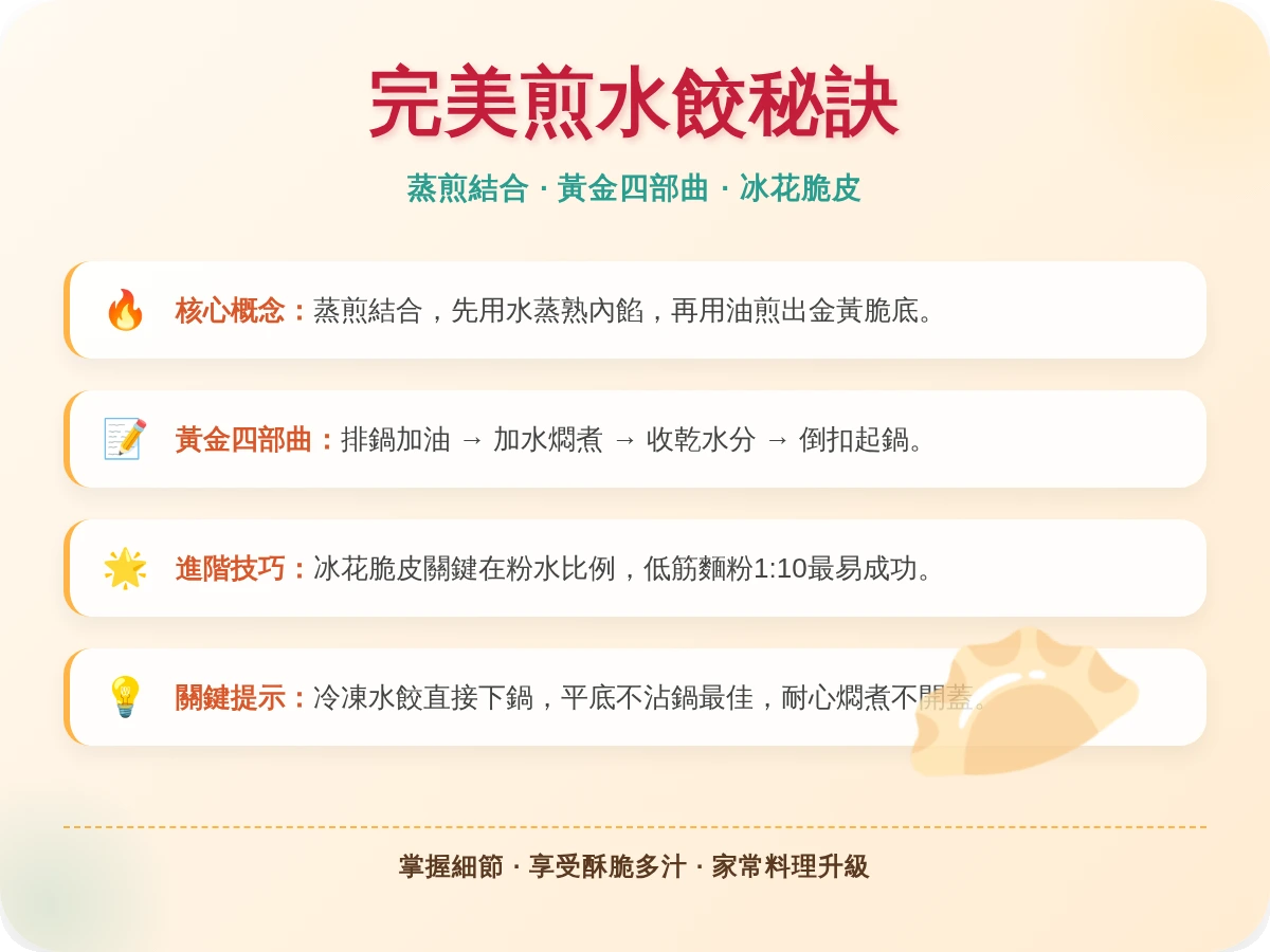 煎水餃做法
