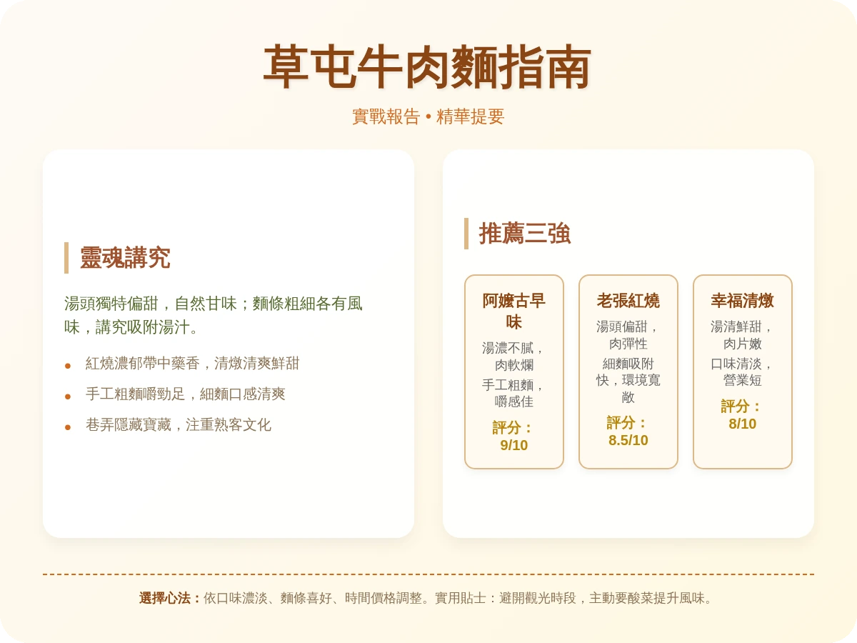 草屯牛肉麵推薦