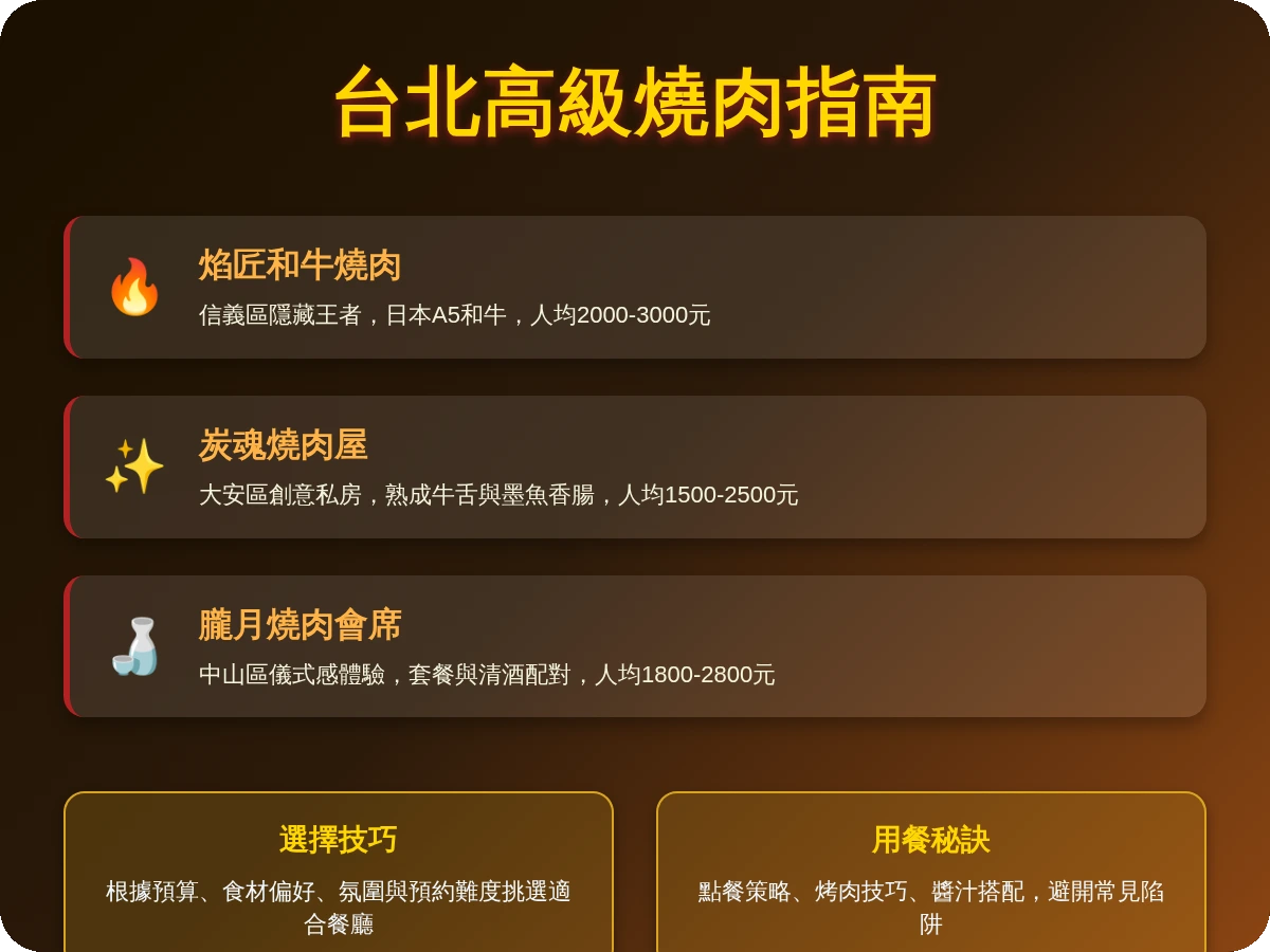 台北高級燒肉2025