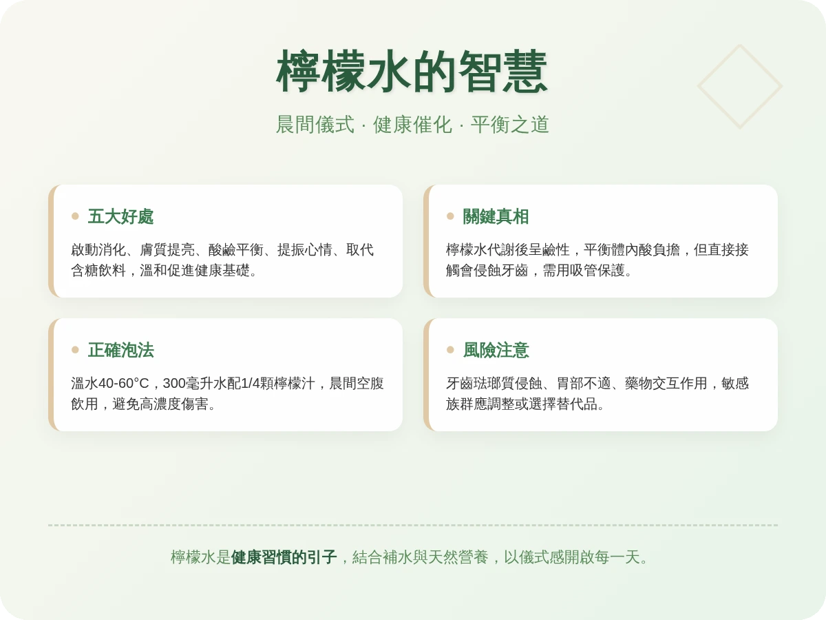 每天喝檸檬水好處