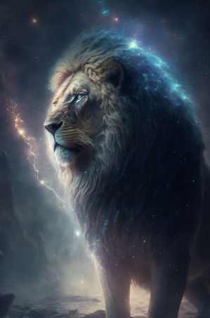 獅子男真心表現