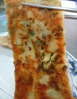 向上市場長蔥餅