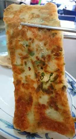 向上市場長蔥餅