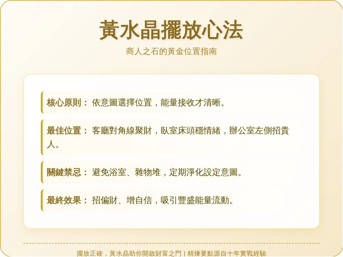 黃水晶擺放位置 黃水晶擺放位置