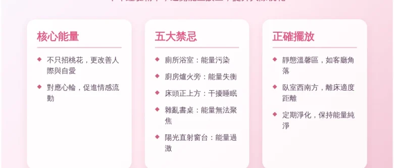 粉水晶擺放禁忌