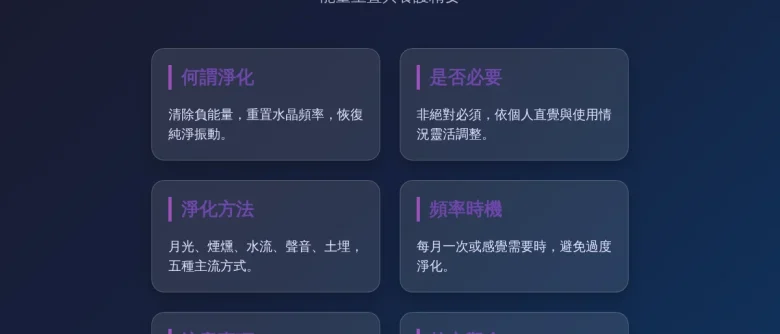 水晶一定要淨化嗎？