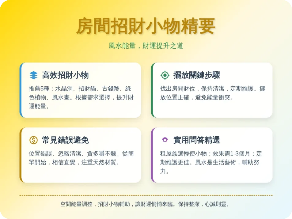 房間招財小物